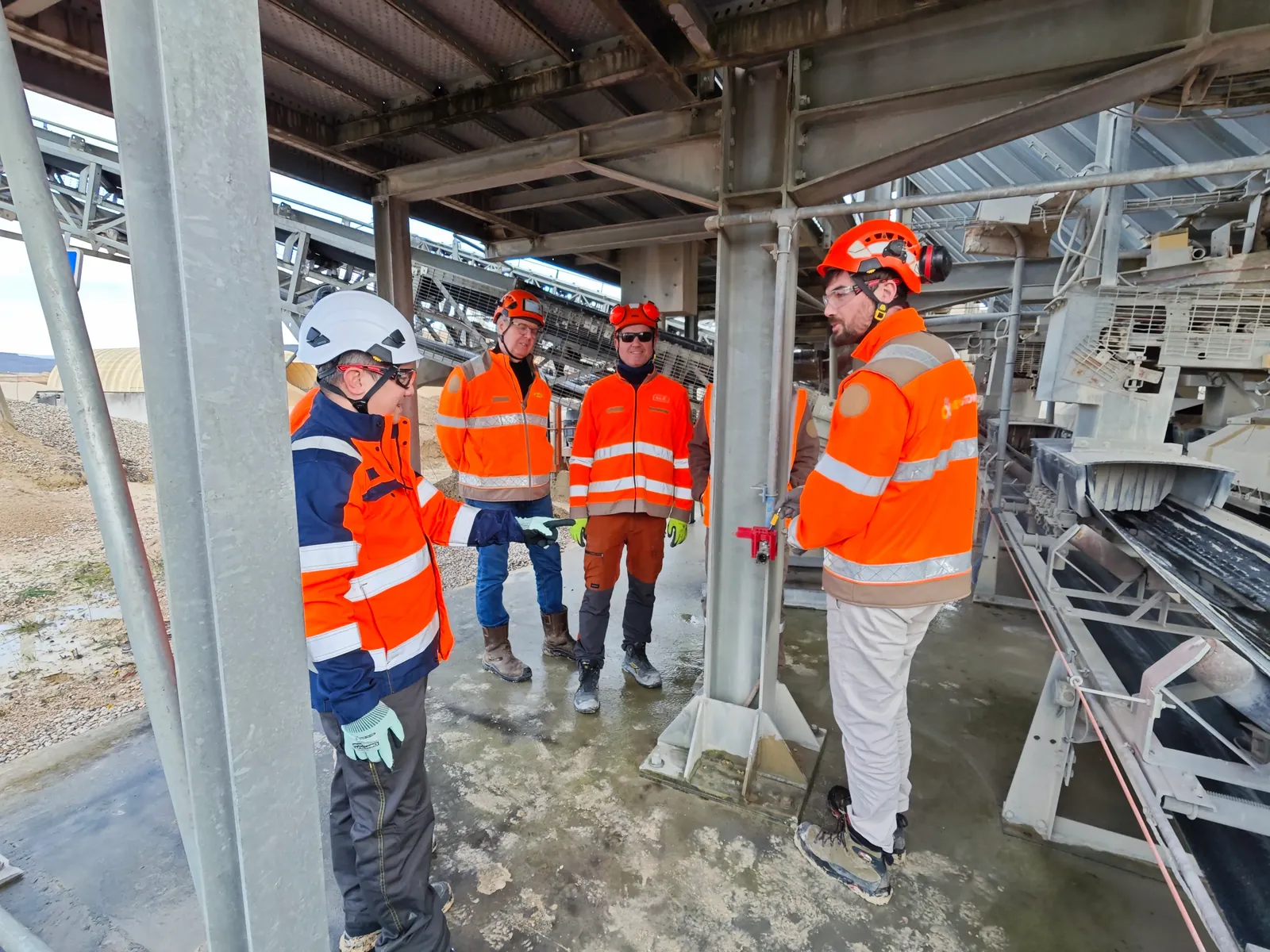 Anthony en audit terrain